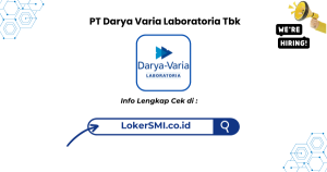 Lowongan Kerja PT Darya Varia Laboratoria Tbk Bogor Terbaru