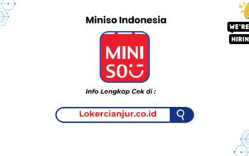 Lowongan Kerja Miniso Indonesia Terbaru 2026