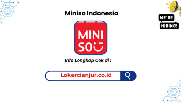 Lowongan Kerja Miniso Indonesia Terbaru 2026