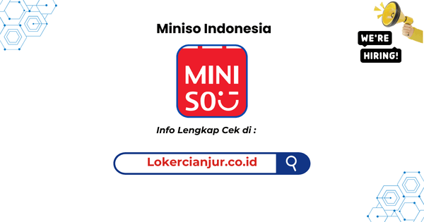 Lowongan Kerja Miniso Indonesia Terbaru 2026