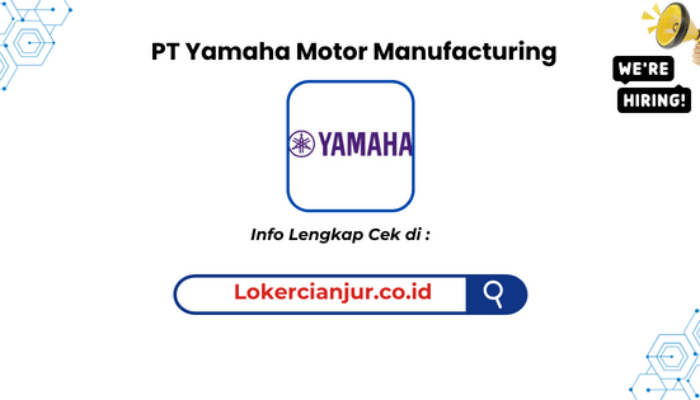 Lowongan Kerja PT Yamaha Indonesia Motor Manufacturing (YIMM) Terbaru